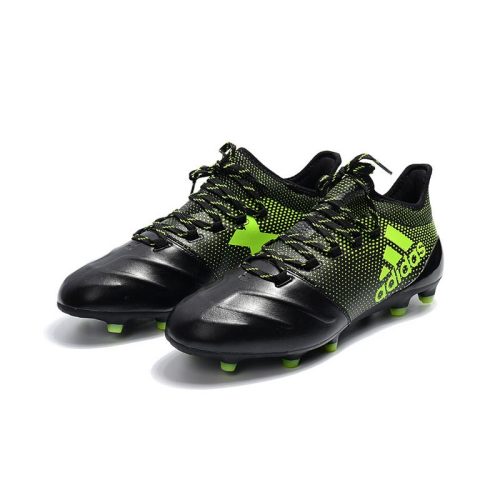 fodboldstøvler Adidas X 17.1 FG - Sort Grøn_8.jpg